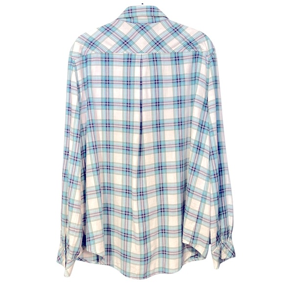 StitchFix Market & Spruce Jillianne Plaid Shirt SZ XL - Picture 3 of 8